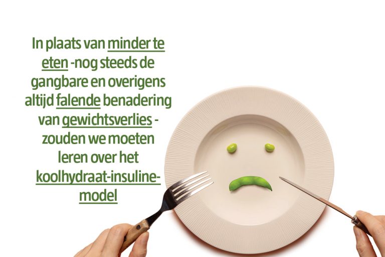 Je komt niet aan door te veel te eten