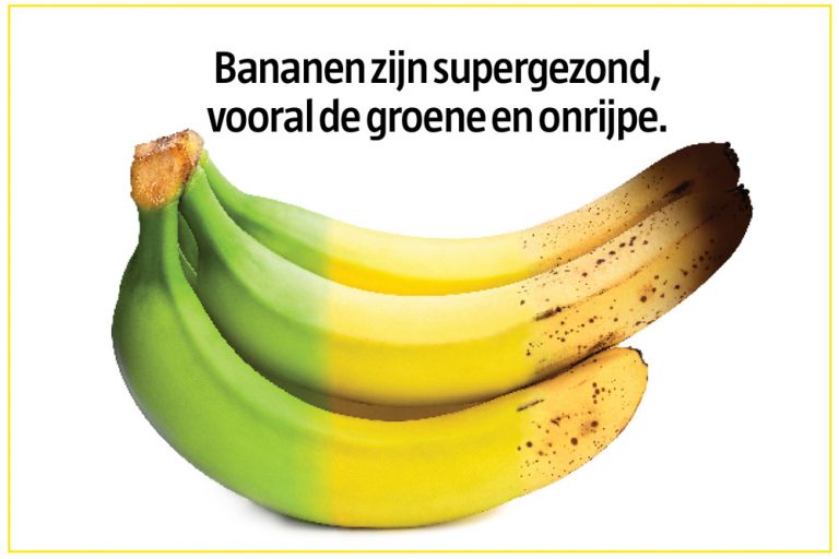 Welke banaan is het gezondst?