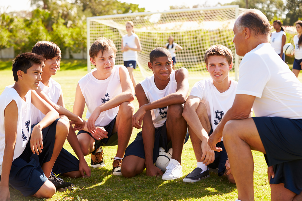 Teamsport vermindert risico op psychische problemen bij kinderen