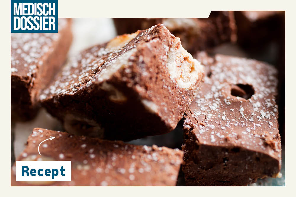 Lekker en ook gezond: Suikervrije fudge brownies